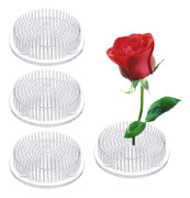 Plast Transparent Blomsterarrangemang Fixerad