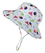 Solhatt Baby Boy Hats Toddler Hat, Bucket Hat för Baby Girls Spädbarn Strandhatt med Bred Brätte Barn Mössor