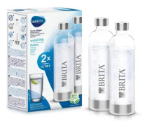 Förpackning med 2 BRITA-flaskor i PET - sodaONE - 1L