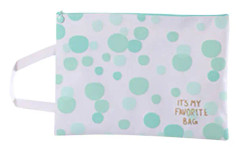 Enkel filväska Student dragkedja brevpappersväska Office Document Storage Organizer 02