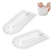 2 st kaksmoother, kakdekorationsglasyr smoother, kakstra