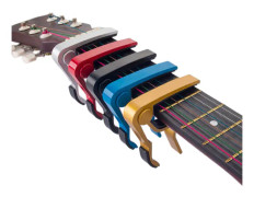 Fjäderutlösare Ersättning Snabbväxlingsnyckelklämma Aluminiumlegering Gitarr Capo