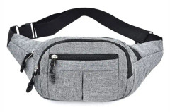 Multifunktionell midjeväska, vattentät sportväska med crossbody