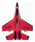 SU35 fjärrkontroll flygplan skum flygplan barns elektriska leksak glidflygplan fjärrkontroll flygplan- Red fighter