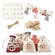 Adventskalender Materialpåsar Presentförpackning