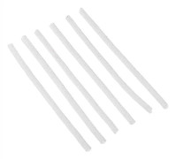 6st Ringstorleksjustering Size Reducer Lösa ringar - Universal Fit - 10 cm lång - Klar, 6st 3mm