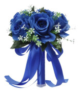 1 brudnäbb för brud/bröllop, brud som håller blommor,