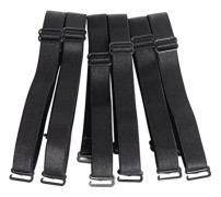 Svart 12mm (3-pack) Lingerier Tillbehör Axelbandsjusterare