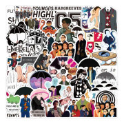 The Umbrella Academy Stickers | 50 Pcak | Vinyl Vattentät Sticker