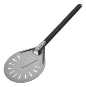 Vänd pizza med 8\" rund pizzapade i aluminium, 23,6\" totalt, ingång till utomhuspizzaugn