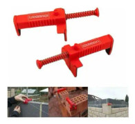 Brick Lining Runner Brick Leveling Mätverktyg för Masons Engineering (öppningsstorlek: 9-12cm)