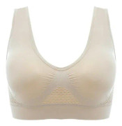 Cheers Plus Size Dam Stötsäker Andas trådlös Push-up