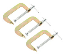 3st C Clamp G Clamp Träbearbetningssvetsning Handgreppshållare Carpenter Tool3tum