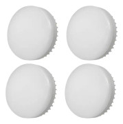 Dimbar GX53 7W 85-265V LED-belysning för skåp, 4 st, kallvitt 6000K