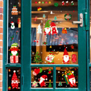 9 ark jultomte fönsterdekaler jul fönsterdekaler jul fönsterdekaler jul fönsterdekaler för jul fönsterdekoration