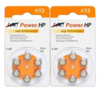 12 START A13 1,45V 280mAh PR48 Högpresterande hörapparatbatterier med extra hög effekt