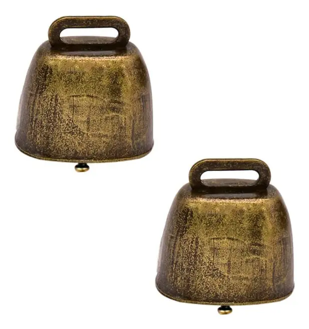 Metal Cow Bells, Super Loud Horse Sheep Copper Bells