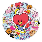 50 BT21 BTS graffiti klistermärken för telefon, dator och laptop