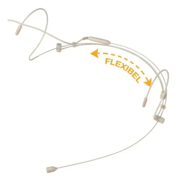 Pronomic HS-31 EA headset (beige)