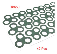 1S 6S 18650 21700 Li-ion batteriisoleringspackning Kornpapper batteripaket Cellisolerande lim Fiskelektrodisolerade kuddar