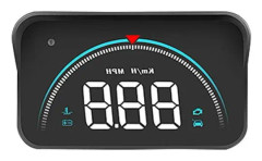 Bil Hastighetsmätare Head Up Display Hd Projektor Obd2 Överhastighet