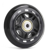 2-pack 76 mm, inline-skatehjul inomhus/utomhus rullskridskohjul, Rolle