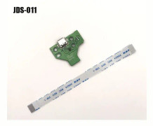 USB laddningsportuttag Kretskort för 12-pin JDS 011 030 040 055 14-pin 001-kontakt för PS4-kontroller