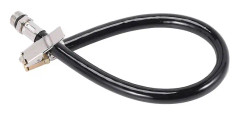 Auto Truck 1/2 Inch hangänga Gummi Däck Inflator Däck Luftslang 14,6 Inch