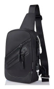Ryggsäck midjeväska axelväska nylon kompatibel med Ebook, surfplatta och för Motorola Moto G8 Power (2020)