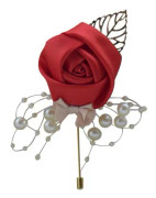2 st Bröllopsdekorationer Flickor Brudtärna Boutonniere