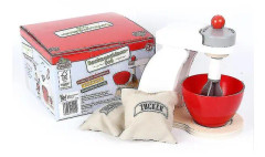 Lekhus för barn simulering brödmaskin matlagning mixer matlagning köksredskap set(stil 5)