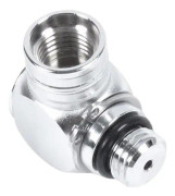 Dykslangadapter 360 graders justerbar kontakt roterbar adapter Scuba Diving Regulator Conne