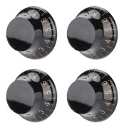 4-pack volymkontroll för gitarr, hastighetskontroll för EPI LP elgitarr (svart)