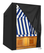 420d Strandstolsskydd, 135x105x175/140cm Strandstolsskydd, Strandstolsskydd Vattentätt Skyddande Överdrag, Med Kardborreband, Andningsbart, Vinter