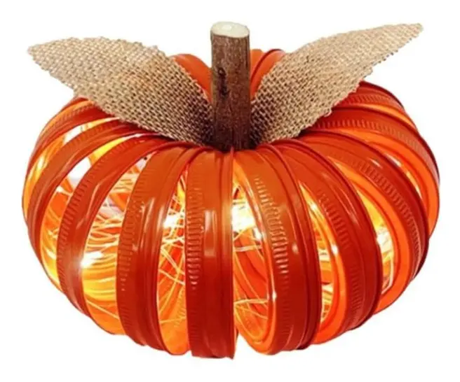 Pumpalykta Halloween Borddekoration Ljussatt Stapelbar Lykta Dekoration Ornament Batteridriven Halloween Pumpa