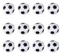 12st Bordsfotbollsspel Ersättningssats Mini 36mm fotbollar Bollar Set Tillbehör