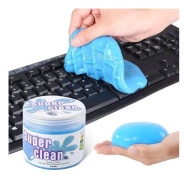 Super Clean Keyboard Cleaner Gel (160g) Rengör damm och smuts för datorer, bilventiler, miniräknare