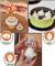 Eggies Äggkokare - Eggies - 7st/lot - Vit - Bonus Äggvita Separator Tool