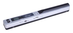 iScan01 Mobile Document Handheld Scanner with LED Display, A4 Contact Image Sensor(Silver)