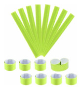16 st reflekterande armband - reflekterande band, cykling neon slap A