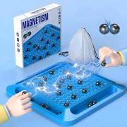 Magnetiskt schackspel för barn med bräde Flera spelare Magnetiskt stridsschack Förälder-barn Magnetiskt stenspel
