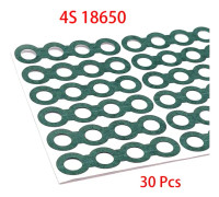 1S 6S 18650 21700 Li-ion batteriisoleringspackning Kornpapper batteripaket Cellisolerande lim Fiskelektrodisolerade kuddar