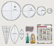 Mall för solros quilt, gör-det-själv, akryl quilting mall, skärset för sömnadsmönster, mall för hemsömnad, konst och hantverk