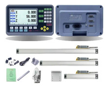 Digital avläsning, 3-axlig LCD-display, 3 stycken linjärskala kodare, GCS908-3 lcd dro set