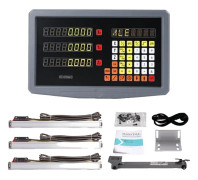 Svarv Fräs Dro, 3-axlig Display, 3 st Linjära Skalor, SDS3MS DRO SET