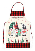 1st Christmas Gnome Förkläde (Galler), Tvättbar Haklapp Vuxen Kök