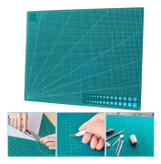 A2 självläkande skärmattor - dubbelsidig halkfri yta - självläkande kvalitet - skärmatta för hantverk, tyg, quiltning, sömnad, scrapbooking