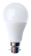 SMD LED-lampa, standard A60, 9W / 806lm, B22-sockel (Frankrike), 6500K