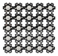 3W Högeffekts LED-lampor Emitter Diodchips för DIY-belysningsarmaturer Röd