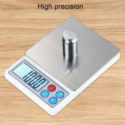 2kg/0,1g Mini Bärbar Digitalvåg Elektronisk Våg Hög precision för mätning